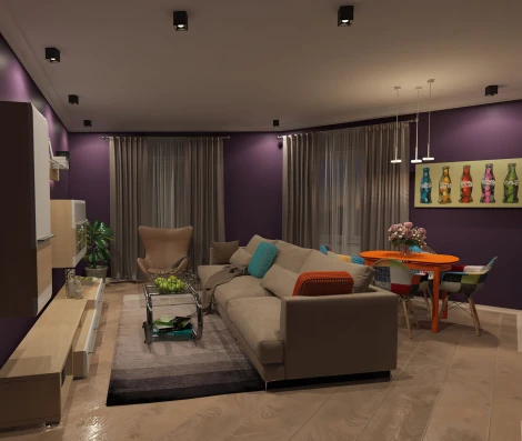 Накладной точечный светильник Denkirs DK3030-BK (220V, куб)