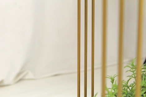 Столик журнальный Sheffilton SHT-CT31 золото/черный муар от фабрики Sheffilton