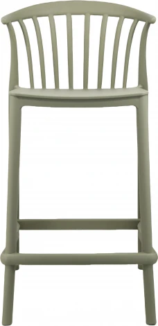 Стул полубарный Campo пластик зеленый Stool Group арт.УТ000039943