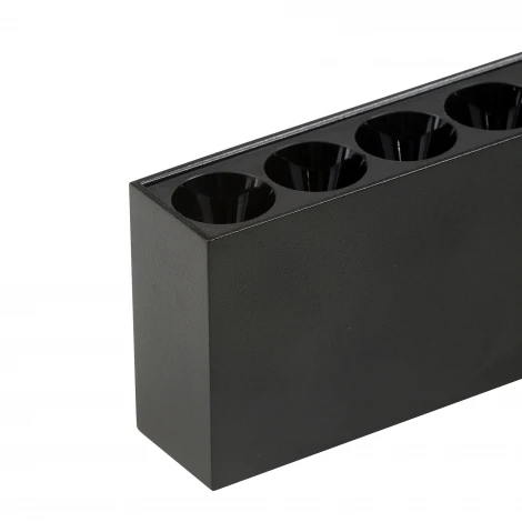 Накладной светильник светодиодный черный с драйвером Vitaluce VT0200060-01