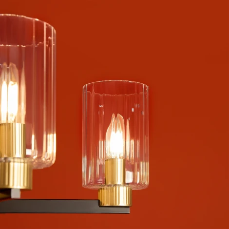 Потолочная люстра на штанге Freya Ombre FR2051CL-05BBS