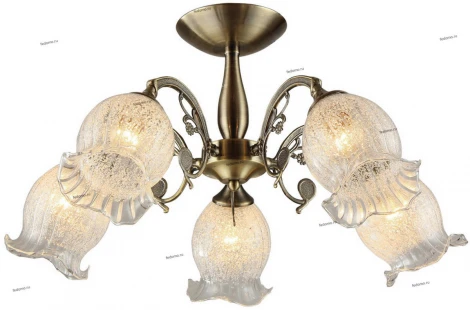 Потолочная люстра IDLamp Ernest 288/5PF-Oldbronze