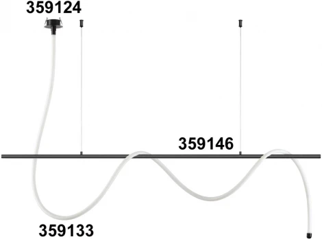 Гибкий неон Novotech Ramo 359133 KONST IP20 LED 4000K 38W 220V 3800Лм
