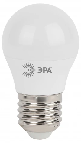 Лампочка светодиодная E27 7W ЭРА LED P45-7W-827-E27