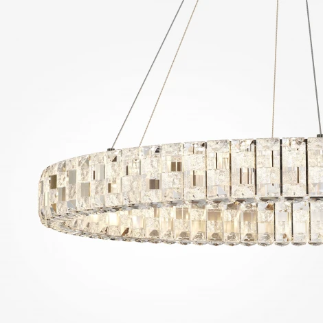 Модерн Maytoni Castello MOD335PL-L40CH3K (LED, 220V, на тросе, кольцо)