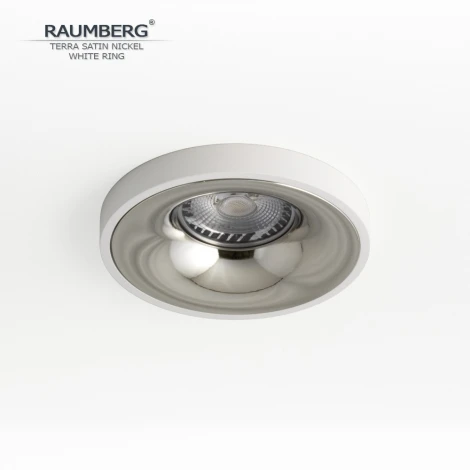 Встраиваемый светильник Raumberg TerraSNi\Wh Satin Nickel\White