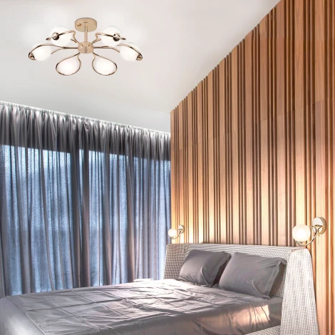 Бра Eurosvet Camomile 70089/1 золото