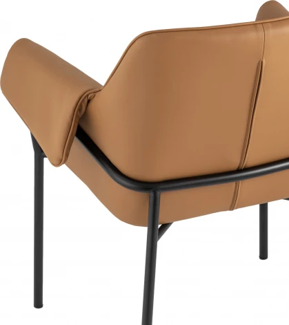 Кресло Бесс экокожа коричневый 2 шт. Stool Group (арт.УТ000037183)