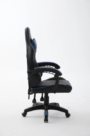 Кресло спортивное TopChairs Shadow черно-синий арт.УТ000039466