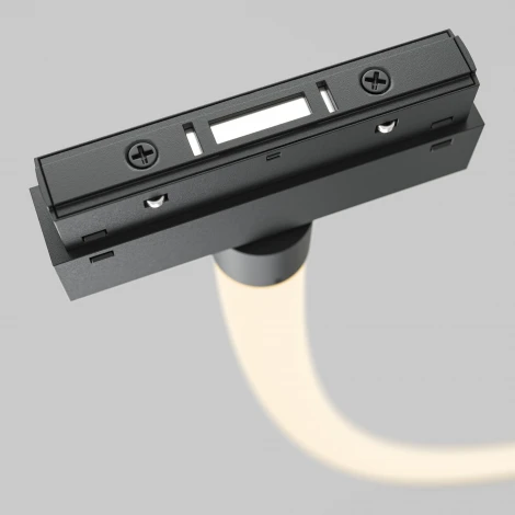 Трековый подвесной светильник с гибким неоном гибкий 48V Tau Exility 3000K 100Вт 360° LED (магнитный) Maytoni Technical TR101-2-100W3K-B