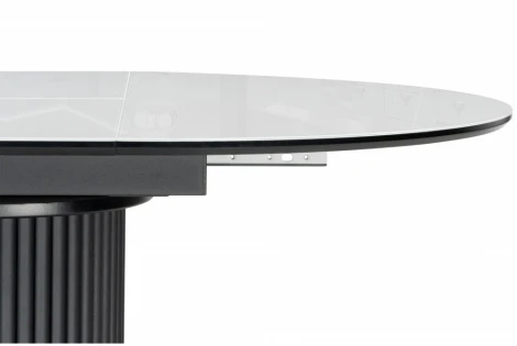 Кухонный стол Notta Фостер (Металл,Стекло/Черный) арт.620178