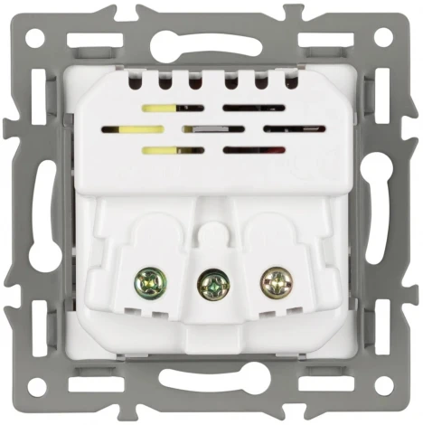 Механизм розетки с USB зарядкой SCT-MUAA-PL-WH (250V, 16A) (Arlight) 043733