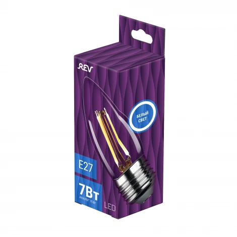 Лампочка светодиодная филаментная REV 32489 8