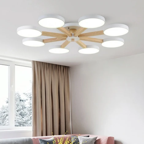 Потолочная люстра Turna 8 White ImperiumLoft Turna01 (178340-26) (LED, 220V)