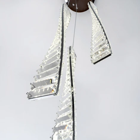 Подвесной светильник светодиодный хрустальный Modelux MODESTYLE MS.88910.3R CR