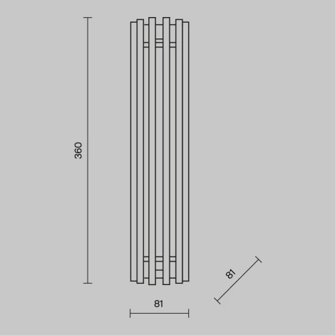 Бра Maytoni Sonata MOD410WL-L12BS3K (LED, 220V)