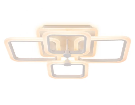 Потолочная люстра Ambrella Acrylica FA533 (регулировка яркости, LED, 220V, пульт управления, управление смартфоном, умный дом - PC.Lamper)