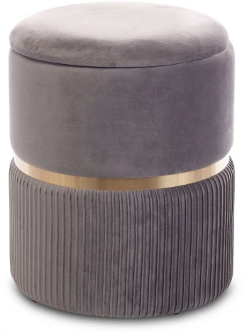 Пуфик большой серый MY iNTERNO Roma MY19B352-W(big)