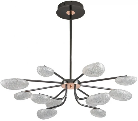 Потолочная люстра на штанге с пультом Kink Light Юнни 07693-12PA,29 (регулировка яркости, LED, 220V)