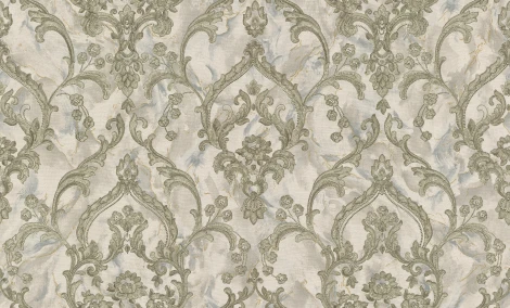 Обои виниловые Grandeco Poeme OM 3004 10,05 х 1,06 м