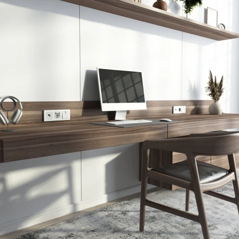 Розетка Ethernet RJ-45 (белый) Werkel W5120101