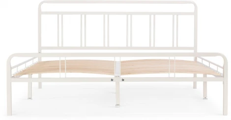 Полутораспальная кровать Woodville Рейк 120х200 белая 403024