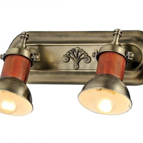 Спот N-Light 821 821-02-01 красное дерево+бронза