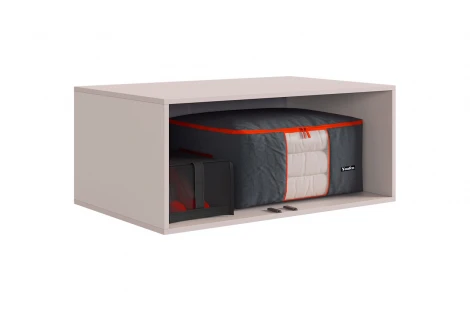 Катрин Антресоль двухдверная 116.01 Mebelson (МДФ,ЛДСП) арт.UL.116-105.01.3370