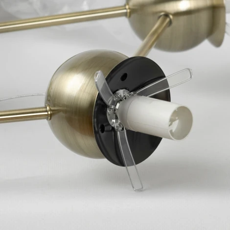 Подвесная люстра Lussole LSP-8899 (220V, на тросе, шарики)