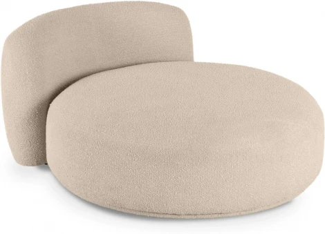 Кушетка Fabro ОГОГО (арт.863532), (Ткань,Букле/Бежевый)