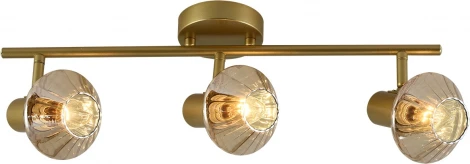 Настенно-потолочный спот Escada Gerda 674/3P 3x40Вт E14, металл, золото (220V)