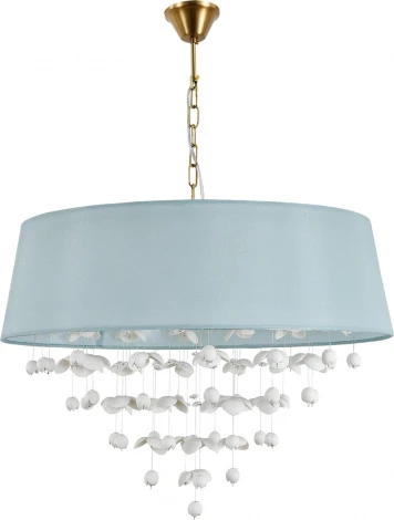Подвесная люстра (13029/8P Brass) Indigo Tenerezza V000513 (220V, подвески, на цепи)