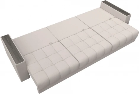 Диван прямой с декором Лига-049 НПБ Лонг Лига Диванов (Замша) арт.128446