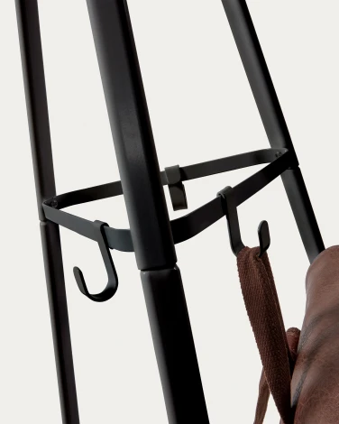 Вешалка Stearn металлическая черная La Forma (ex Julia Grup) арт.069067