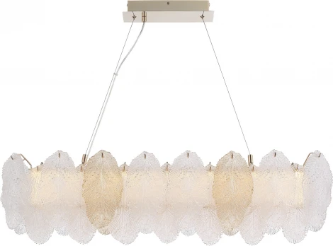 Подвесной светильник ST Luce Lightsome SL6135.233.01 золото/прозрачный, янтарный LED 1*24W 3000K (220V, на тросе)