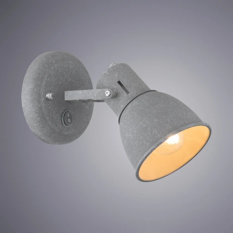 Спот Arte Lamp Jovi A1677AP-1GY (220V, выключатель, круглые)