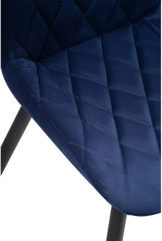 Стул Notta на металлокаркасе Баодин Б/К синий / черный 517116
