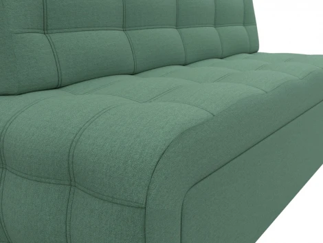 Диван кухонный прямой Люксор (Зеленый/Рогожка) Лига Диванов арт.125823