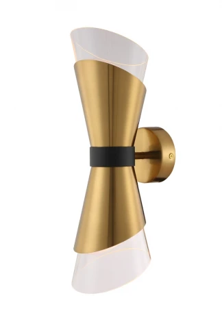 Бра Crystal Lux Gris AP2 BRASS