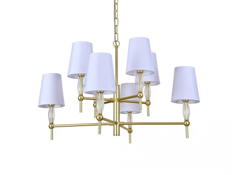 Подвесная люстра Newport Chelsy 4378/C mat.gold