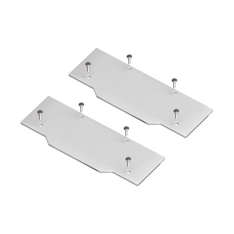 Торцевые заглушки 2шт к профилю 5024X0-6AI Алюминий Lightstar Barra Base 502467-AI