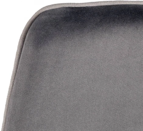 Стул полубарный Dave серый с жаккардом, с поворотным механизмом Bradex Home арт.RF 0204