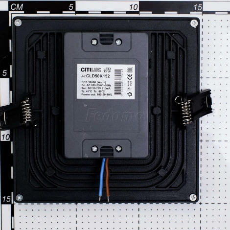 Встраиваемый точечный светильник Citilux Омега CLD50K152 (LED, 220V, диммер)