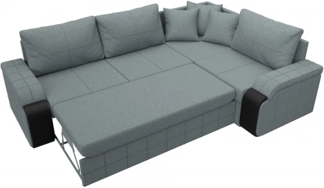 Диван угловой Николь правый угол Лига Диванов (Рогожка) арт.126003