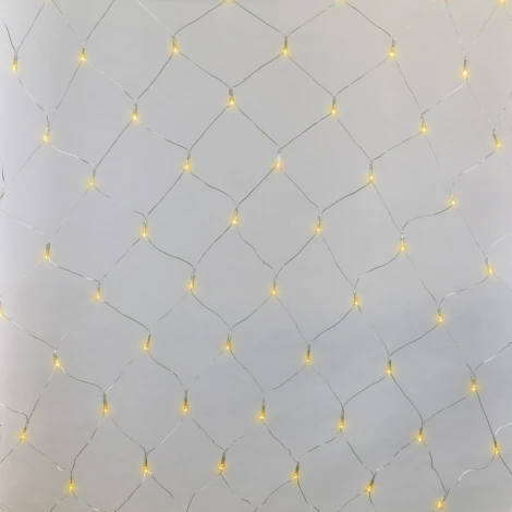 Сетка светодиодная с контроллером. 240 светодиодов. 2.5х2 м. желтая. ULD-N2520-240/DTA YELLOW IP20