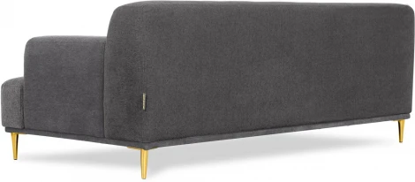 Диван Portofino 2-х местный ОГОГО (арт.753136), (Велюр/Серый)