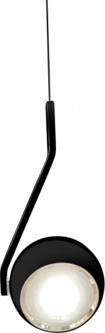 Подвесной светильник iLedex Orbit X-24619P BK BLACK (220V, на проводе, шар)
