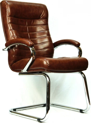 Компьютерное кресло Everprof Orion CF экокожа коричневый