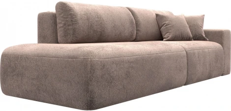 Диван прямой Лига-036 НПБ Модерн подлокотник справа Лига Диванов (Велюр) арт.127715