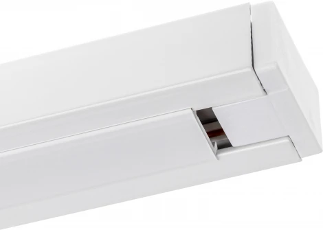 Шинопровод однофазный накладной 1 м алюм/медь с держат пластиков планкой белый Ritter Artline 59783 8